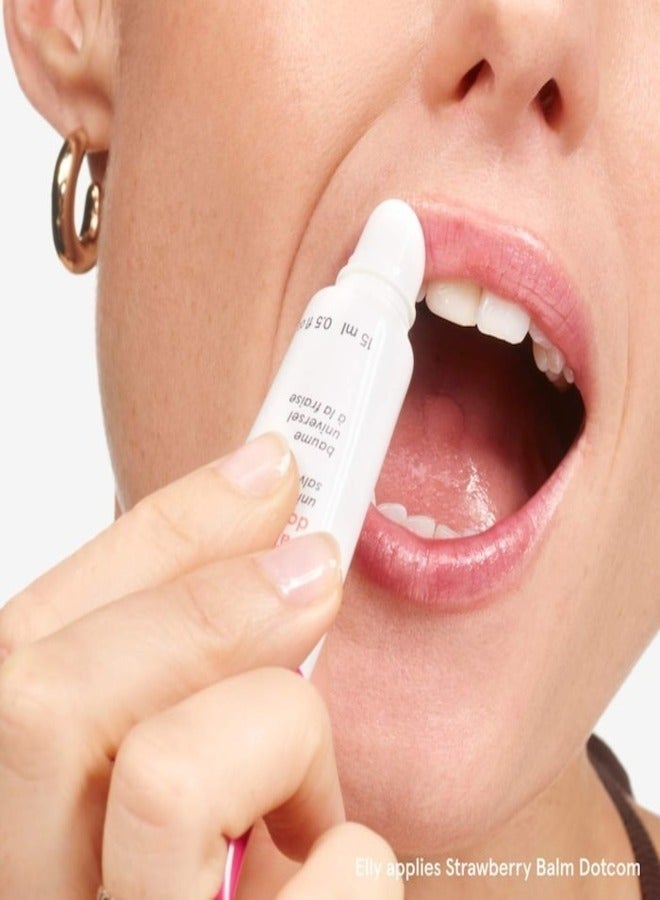 جلوسير بالم دوتكوم مرطب الشفاه ومرهم البشرة العالمي، الفراولة 15 مل - مرطب ومتعدد الأغراض - Image 5