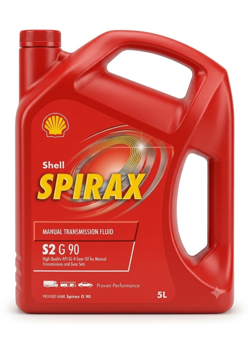 Shell Spirax S2 G 90 High Quality API GL-4 Gear Oil - 5L