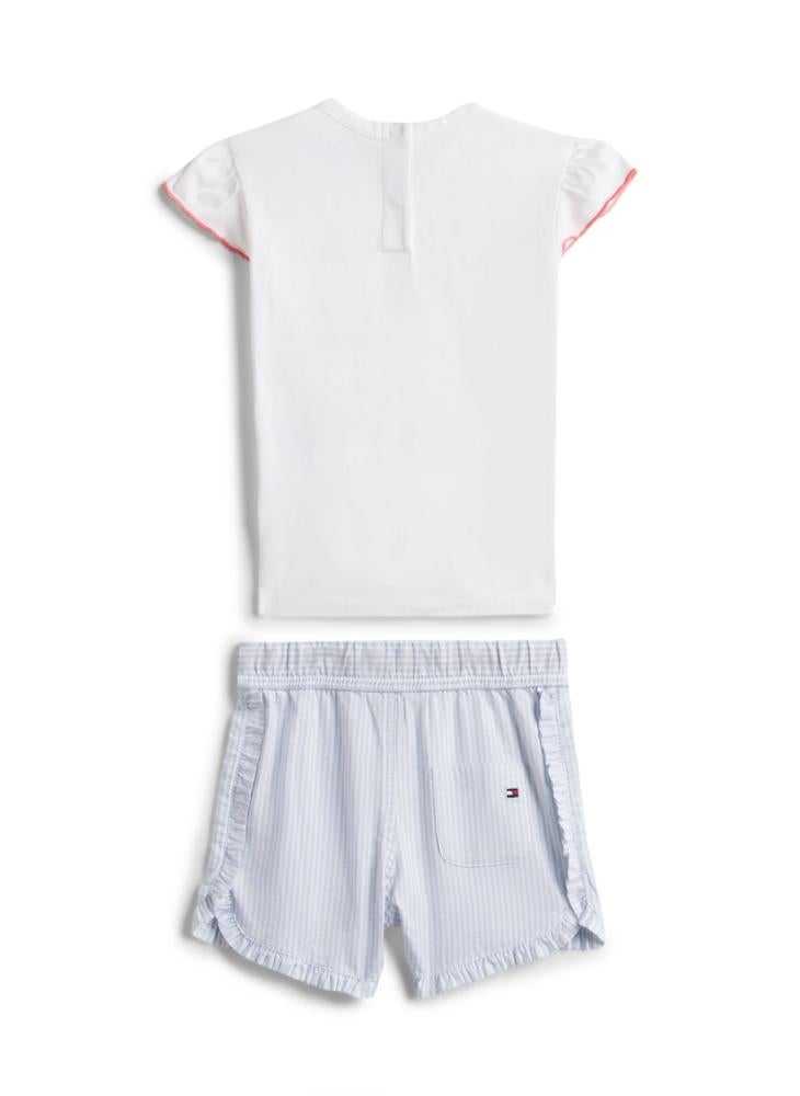 TOMMY HILFIGER Ithaca Stripe T-Shirt And Shorts Set - Image 2