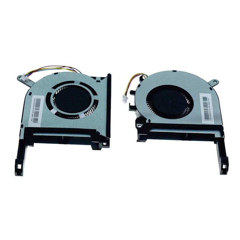 Rangale New CPU + GPU Cooling Fan for Asus TUF Gaming FX505 FX505DT FX505D FX505DD FX505DU FX505DY FX505GT FX506 FX506LU FA506 FA706 FX705 FX705G FX705DT FX706 FX705DU FX705DD (FX505 FX705 CPU GPU Fans) - Image 2
