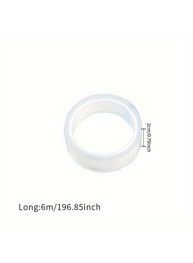 Car Door Edge Protection Film 2cm Self-Adhesive Nano Tape Scratch Guard Transparent - Image 2