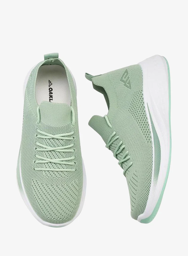 Oaklan by Shoexpress  Lace-Up Sports Shoes With Pull Tab for Women | Best Price UAE