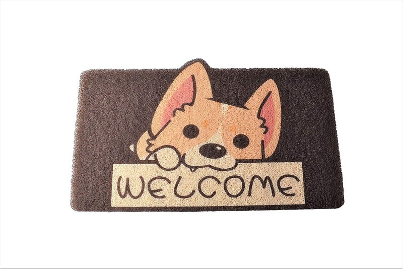 Home Concept Anti Slip Silk Circle Door Mat 75 * 45 CM - Image 2