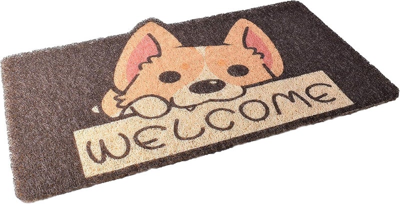 Home Concept Anti Slip Silk Circle Door Mat 75 * 45 CM - Image 1