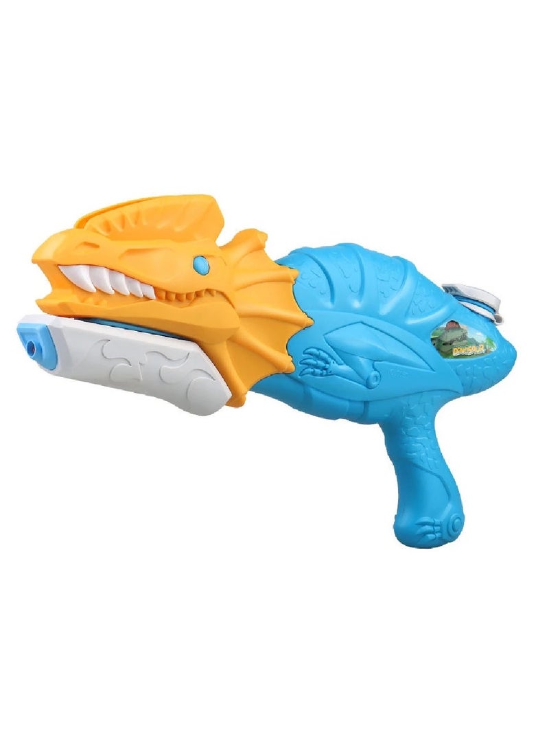 VIO Water Gun for Kids Boys Girls Adults Toys for Swimming Pool Beach Sand Summer Party Blaster Water Pistol Long Range Water Gun Outdoor Fighting Fun Games Gifts for Children Blue Yellow  - Image 1