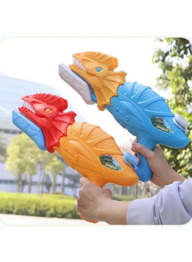 VIO Water Gun for Kids Boys Girls Adults Toys for Swimming Pool Beach Sand Summer Party Blaster Water Pistol Long Range Water Gun Outdoor Fighting Fun Games Gifts for Children Blue Yellow  - Image 4