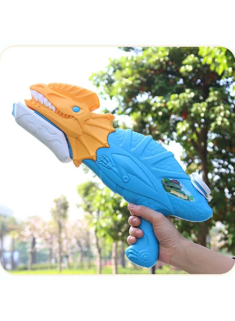 VIO Water Gun for Kids Boys Girls Adults Toys for Swimming Pool Beach Sand Summer Party Blaster Water Pistol Long Range Water Gun Outdoor Fighting Fun Games Gifts for Children Blue Yellow  - Image 3