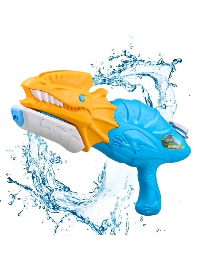 Water Gun for Kids Boys Girls Adults Toys for Swimming Pool Beach Sand Summer Party Blaster Water Pistol Long Range Water Gun Outdoor Fighting Fun Games Gifts for Children Blue Yellow