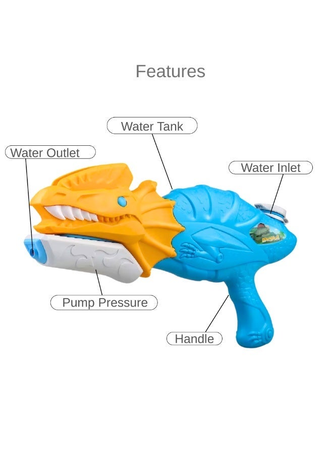 VIO Long Range Water Gun High Pressure Water Blaster Toy for Kids and Adults Powerful Long Distance Water Shooter for Outdoor Water Battles Pool Fights Beach Games Summer Party Toys Backyard Water Play High Pressure Squirt Guns for Pool and Beach Activities Water Gun Water Cannon Toy Long Shot Water Blaster Outdoor Fighting Games Water Pistol Toy Beach Toys for Pool Party Beach Outdoor Activities - Image 3