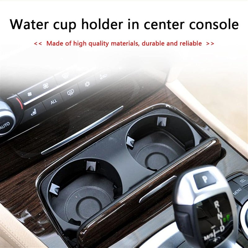 QASULER Car Cup Holder Organizer for BMW - Image 5