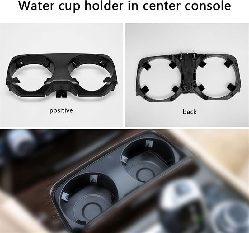 QASULER Car Cup Holder Organizer for BMW - Image 4