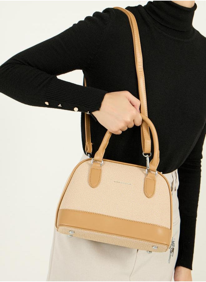 Styli Zip-Around Handbag with Top Handle and Adjustable Strap  - Image 4