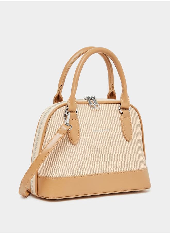 Styli Zip-Around Handbag with Top Handle and Adjustable Strap  - Image 2