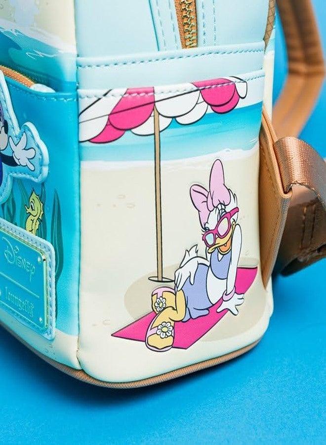 Loungefly Mickey Mouse and Friends Beach Day Mini Backpack - Image 4