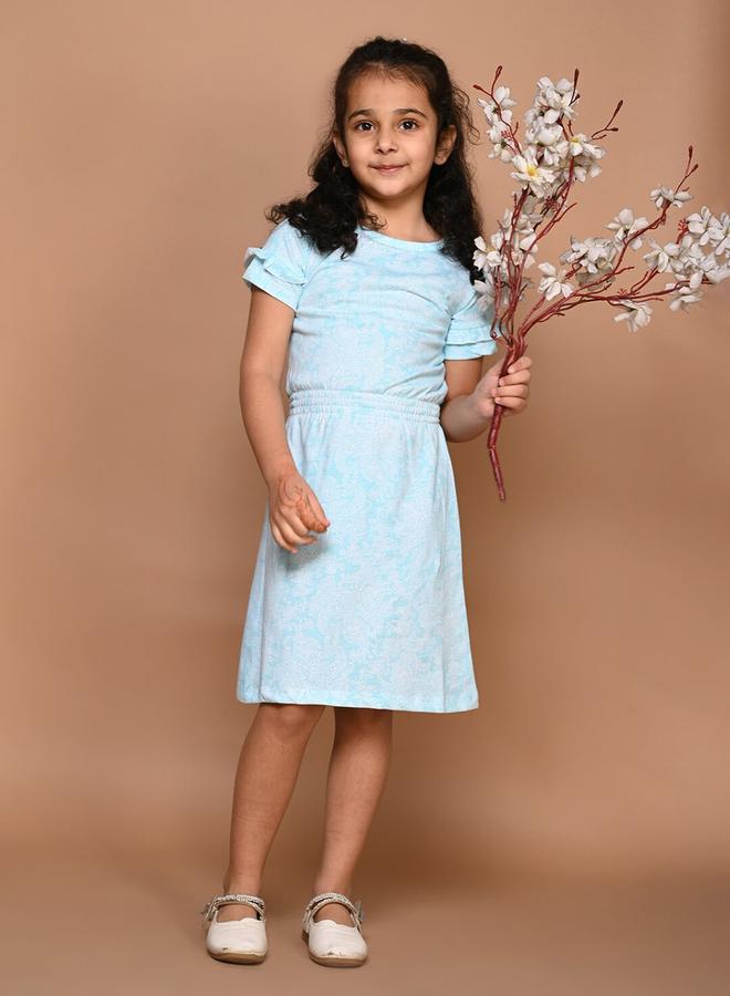 ليل بيكس فستان كاجوال مطبع بالكامل - Image 5