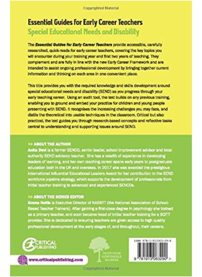 Essential Guides for Early Career Teachers: Special Educational Needs and Disability  - Image 2