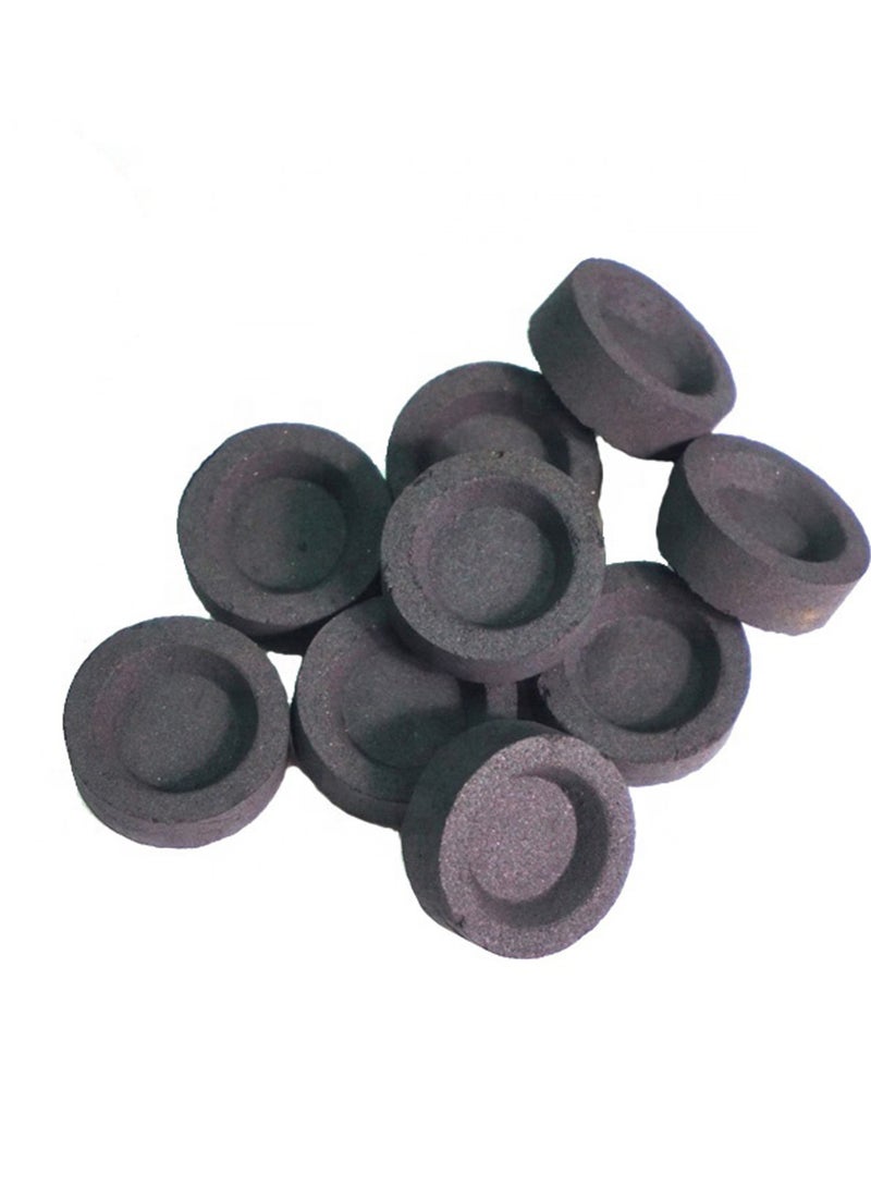 Charcoal 100-Pieces Bakhoor Charcoal â€“ Quick Ignite and Long-Lasting Incense Coal â€“ 33 mm - Image 2