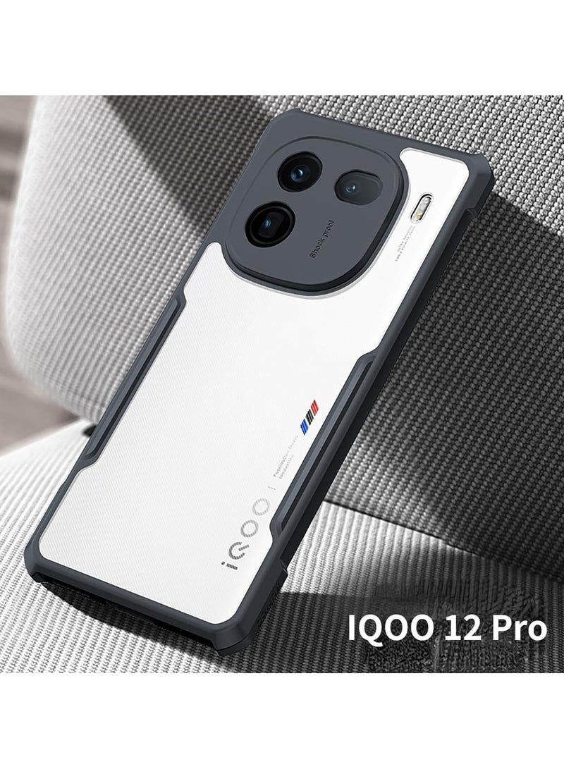 عام فيفو إيكو 12 برو حالة ، وسائد هوائية للصدمات الوفير قذيفة ، عدسة حماية عودة شفافة غطاء الهاتف ل إيكو 12 برو - Image 5