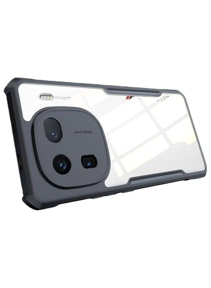 عام فيفو إيكو 12 برو حالة ، وسائد هوائية للصدمات الوفير قذيفة ، عدسة حماية عودة شفافة غطاء الهاتف ل إيكو 12 برو - Image 2