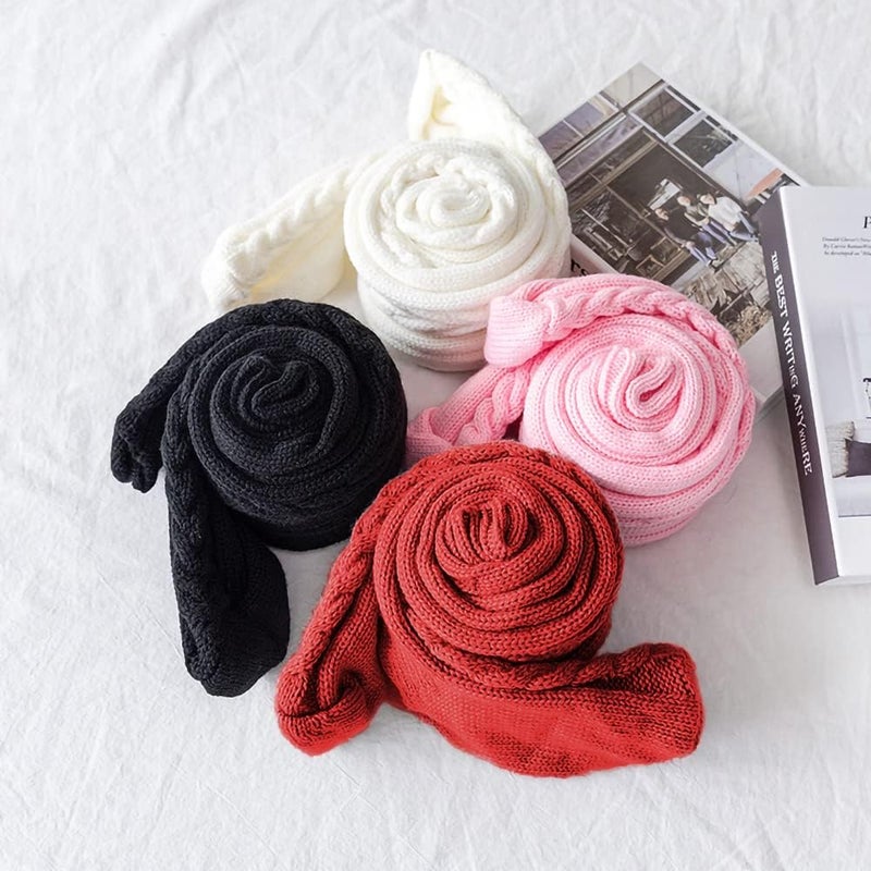 Pcavin Women's Thigh High Socks Over the Knee Cable Knit Boot Socks, Long Warm Fashion Leg Warmers Winter - Image 5