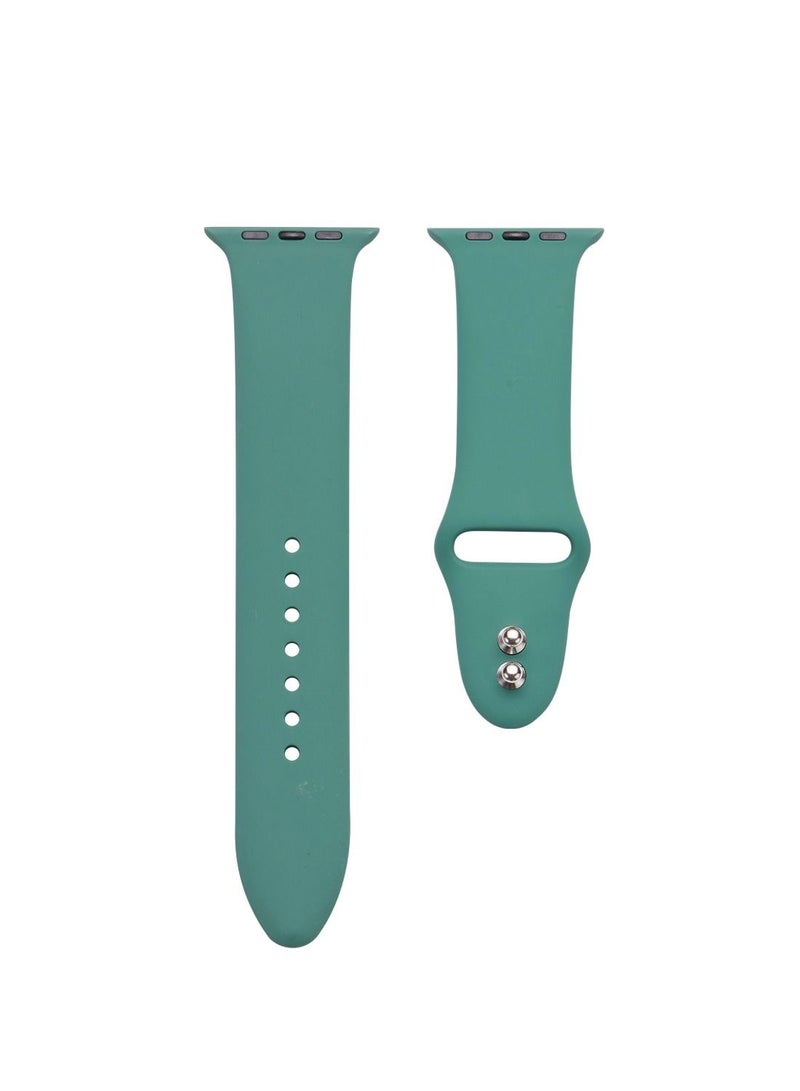 GULFLINK سوار سيليكون لساعة Apple iWatch 7 مقاس 45 مم - Image 2