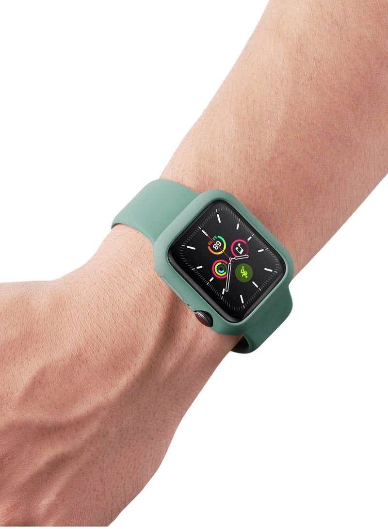 GULFLINK سوار سيليكون لساعة Apple iWatch 7 مقاس 45 مم - Image 3