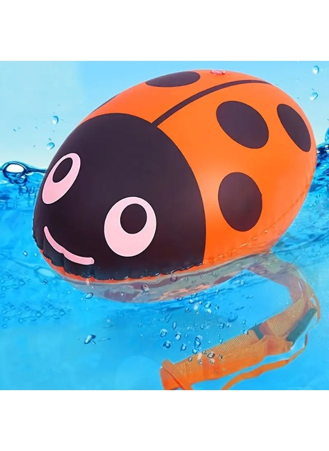 Goolsky Inflatable PVC Swimming Buoy - Durable Floatation Device for Universal Use - Uncharged, Portable, and Easy to Inflate for Outdoor Swimming and Water Activities  - Image 1