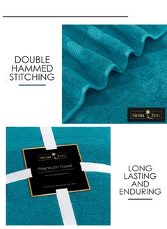 Siesta Zen Jumbo Bath Sheet 600GSM Hotel Spa Towel Extra Large 90x180cm (35x70 inches) Ultra Soft & highly Absorbent, Durable, Quick Dry Thick Super Soft Luxury Hotel Quality (Gift Pack)  - Image 5