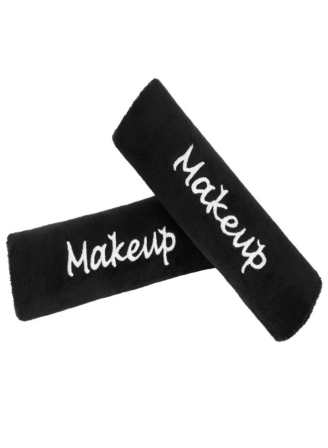 UNIMADE Makeup Remover Cloth, 2 Pack Black Facial Wash Cloths, Soft Coral Fleece Microfiber Towel for Face, Hand, and Bathroom(13" x 13") - Image 1