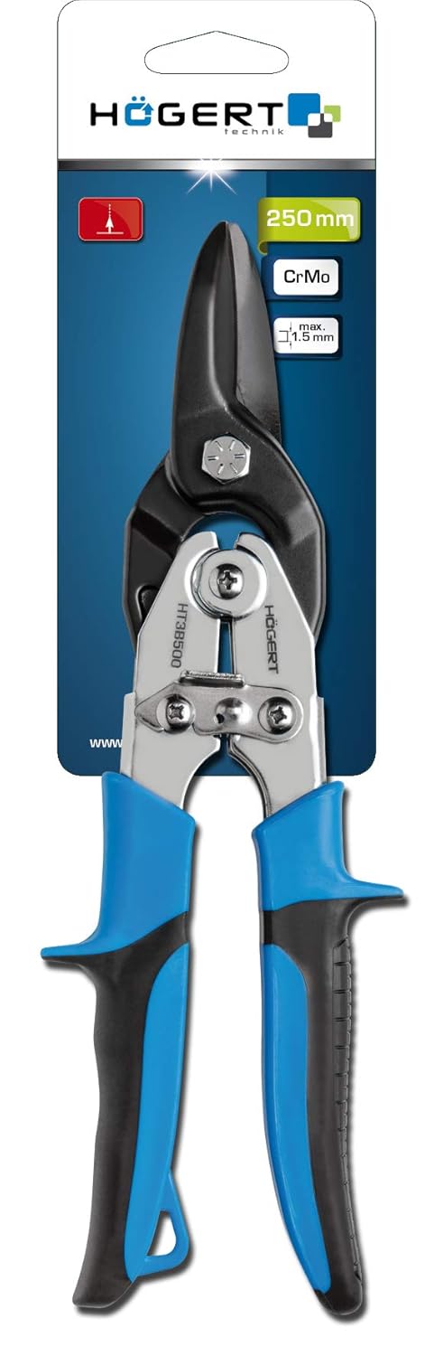 Högert Technik Hogert Technik Germany Tin snips 250 mm straight cut - Image 3