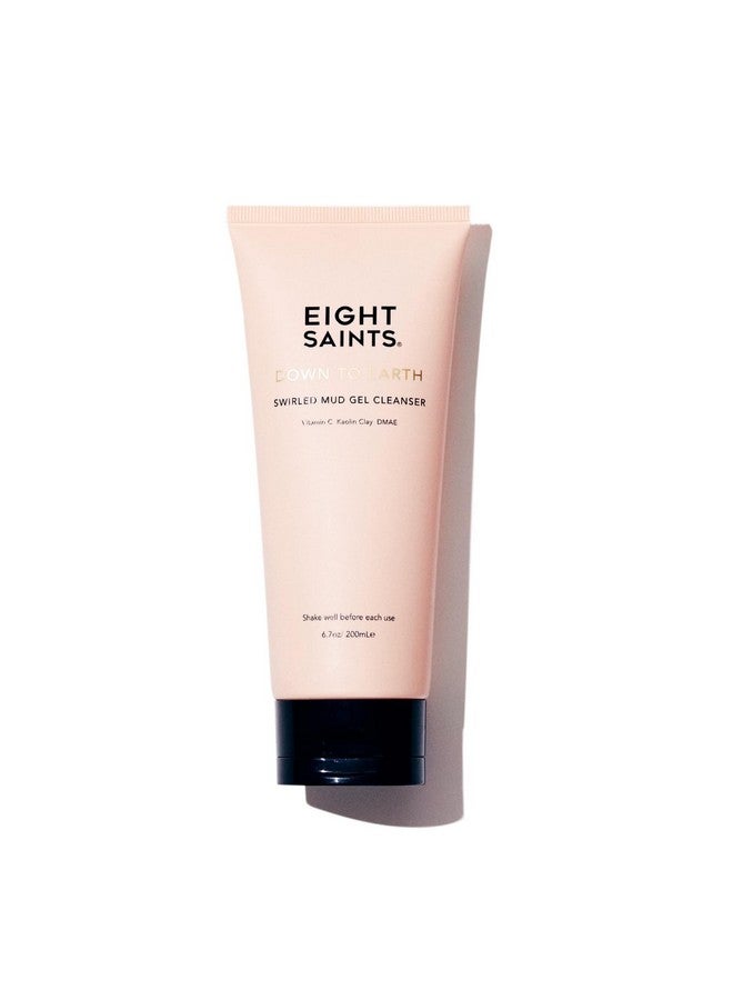 آيت ساينتس غسول جل طيني للوجه من داون تو إيرث، طبيعي وعضوي، منظف يومي لطيف وفعال لمكافحة الشيخوخة، مزيل للمكياج، منظف مغذي ومرطب للوجه، 6.7 أونصة