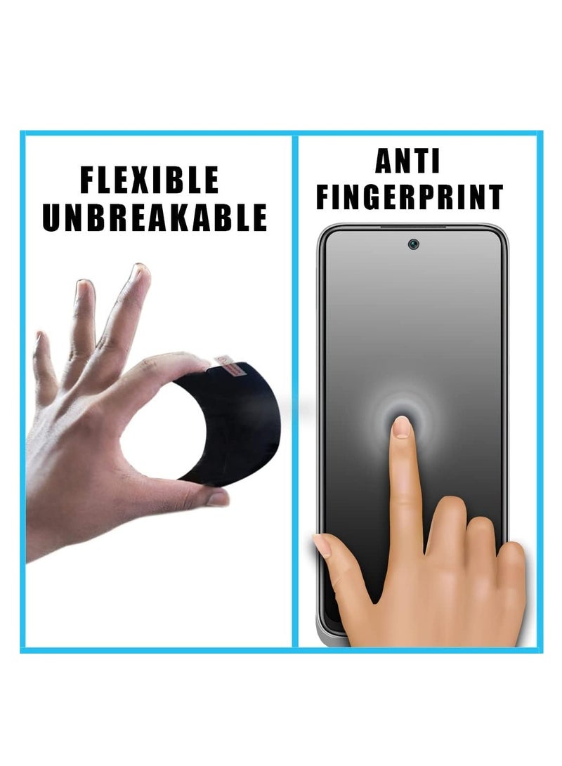 MIGOFAST Privacy Screen Protector for Samsung Galaxy A16 2 Pack Anti Spy Anti Scratch Full Coverage TPU Soft Film Ceramic Flexible Matte Finish NOT A Temepred Glass Galaxy A16 5G - Image 4