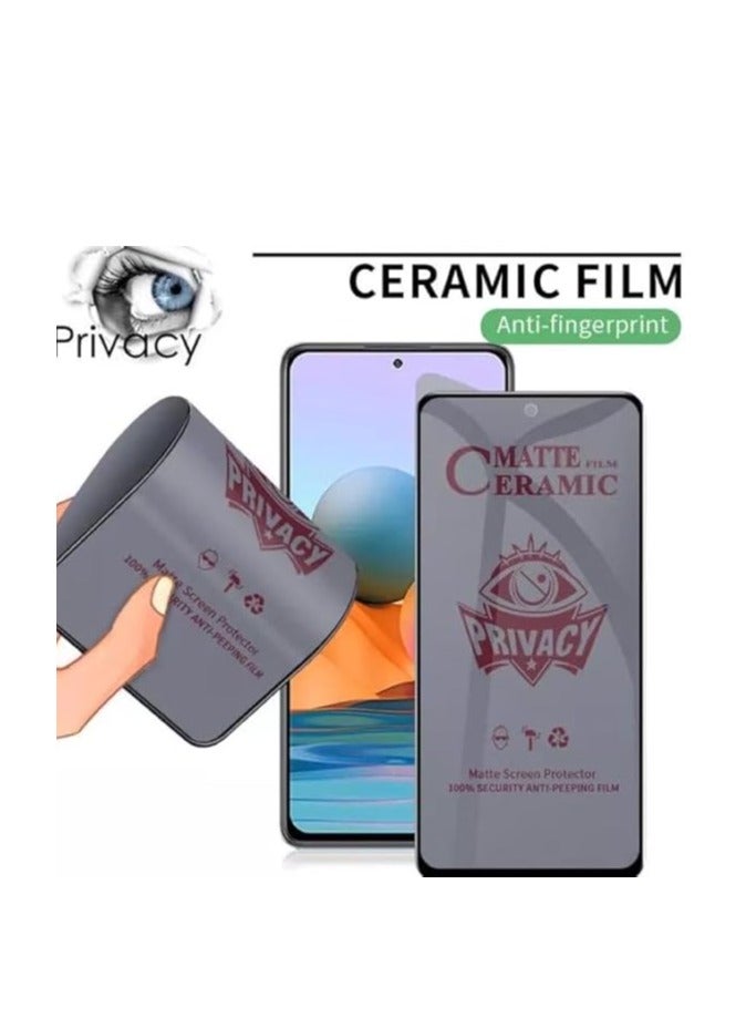 MIGOFAST Privacy Screen Protector for Samsung Galaxy A16 2 Pack Anti Spy Anti Scratch Full Coverage TPU Soft Film Ceramic Flexible Matte Finish NOT A Temepred Glass Galaxy A16 5G - Image 2