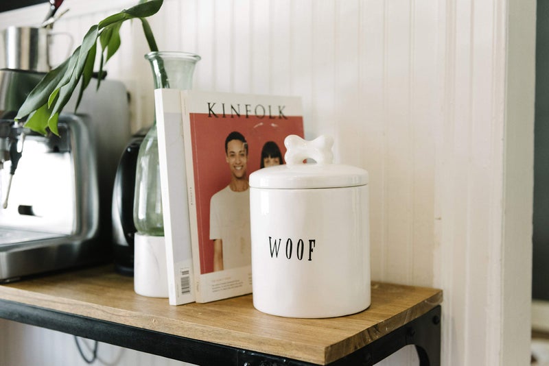 Creative Co-op Creative Co-Op Woof Jar with Bone Handle on Lid  - Image 2