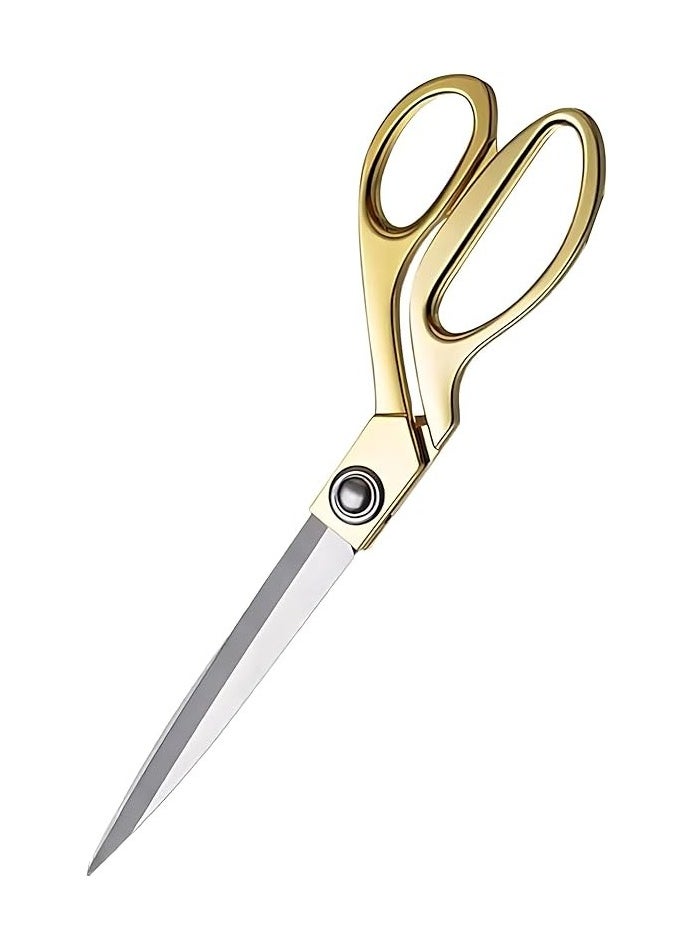 HAVEN Professional 10.5-Inch Tailor Scissors – Heavy-Duty Gold Stainless Steel Fabric Shears for Sewing, Dressmaking & Craft Cutting  - Image 2
