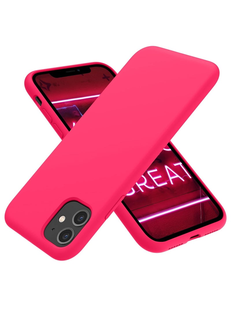 Generic - Flexible Protective silicone iPhone 11 Case Bright Neon Pink - Image 1