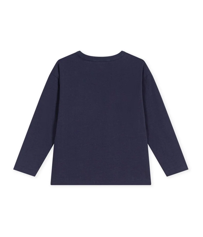 Petit Bateau Children's Long-Sleeved Patterned T-Shirt