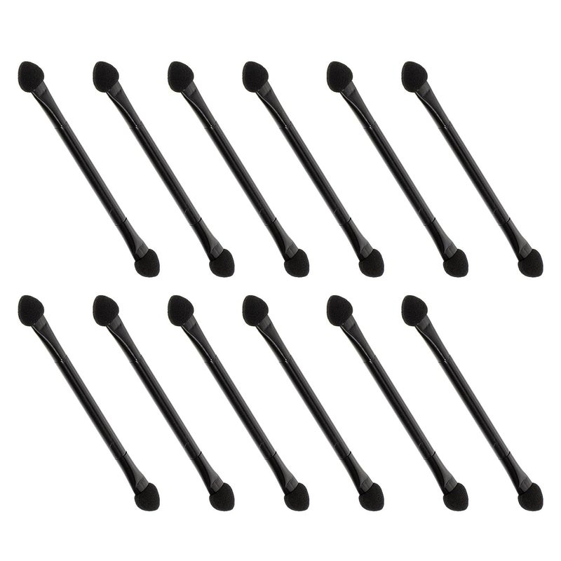 30Pcs Dual-Ended Eyeshadow Stick Sponge Applicators Latex Sponge Eye Makeup Tools for Women Portable Eye Shadow Cosmetic Brushes - Image 1