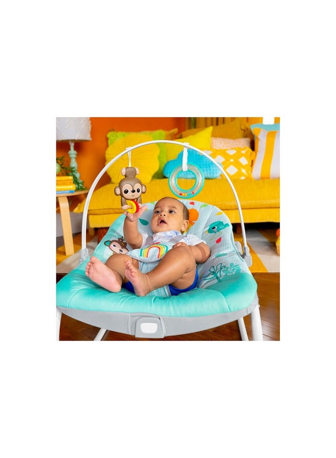 Bright Starts Wild Vibes Infant to Toddler Rocker with Vibrations, Unisex, Newborn + - Image 3