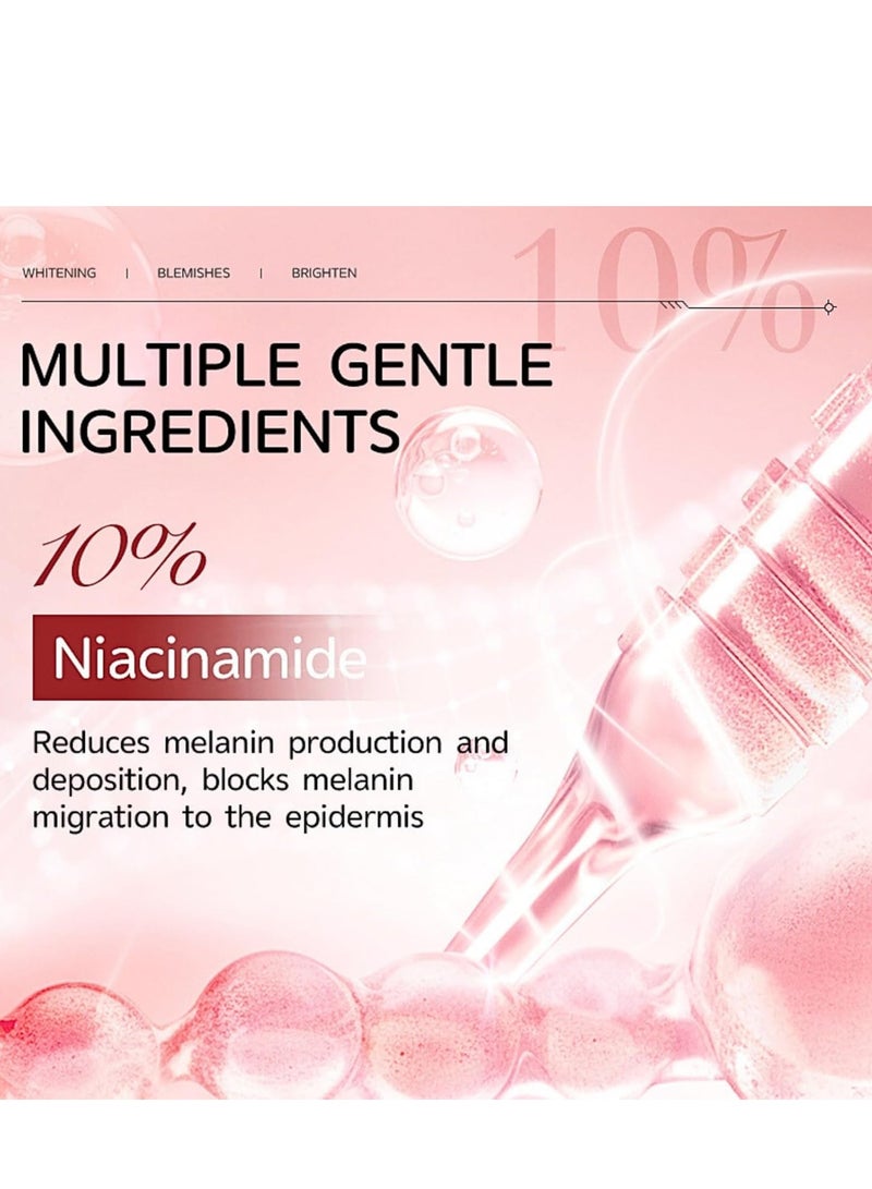 MOIKA Dark Spot Correcting Serum, 10% Niacinamide+ 4% Tranexamic Acid Face Serum, Post-Acne Marks, Hyperpigmentation, Even Skin Tone, 30ml - Image 3