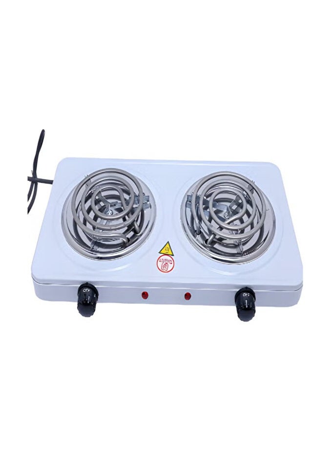 Twomax TM-397 Twomax 2000W Dual Burner Electric Hob with Temperature Control - Image 2