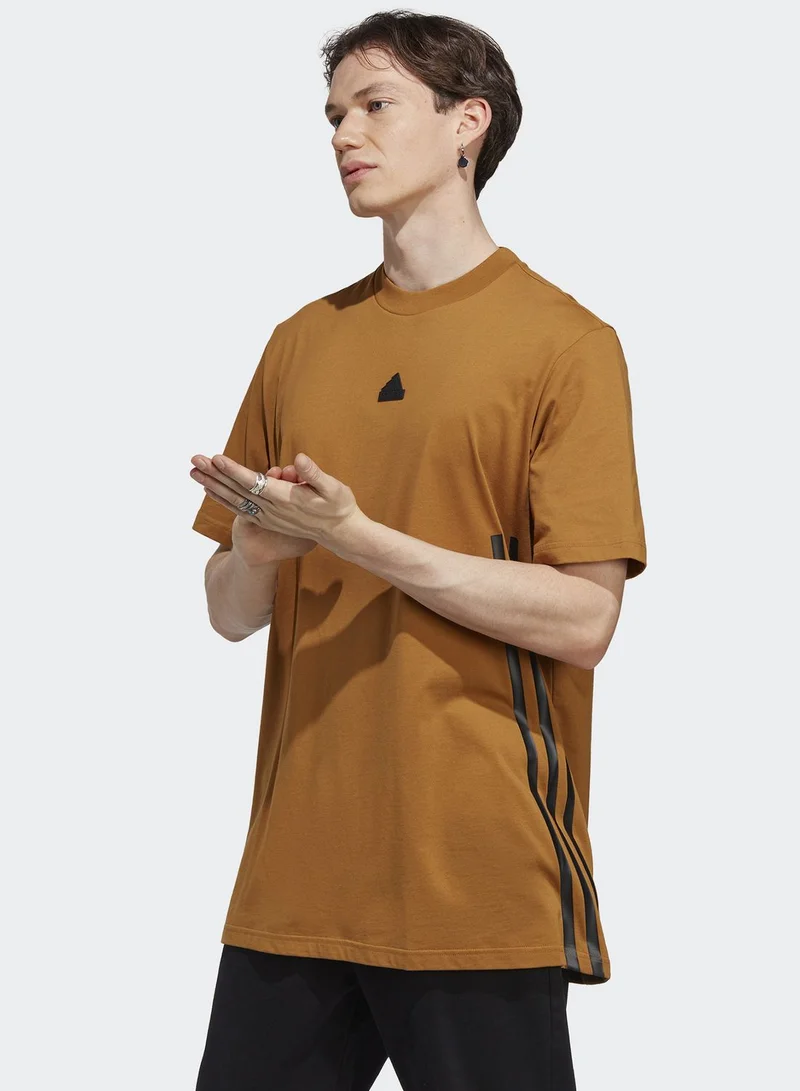 Adidas 3 Stripe Future Icons T-Shirt