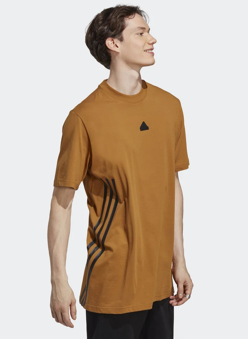 Adidas 3 Stripe Future Icons T-Shirt