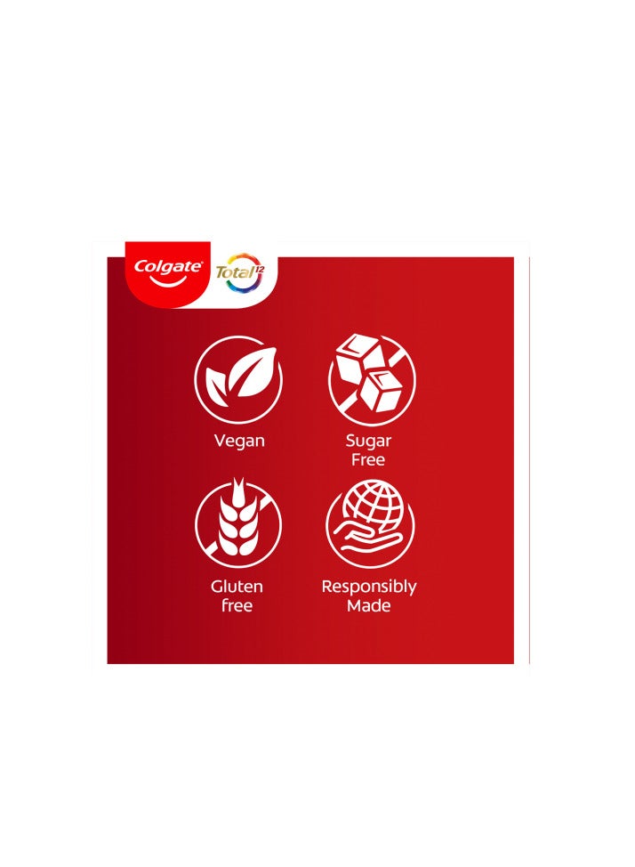 Colgate Pack Of 2 Colgate Total 12 Pro Gum Health Toothpaste 75ml - Image 4