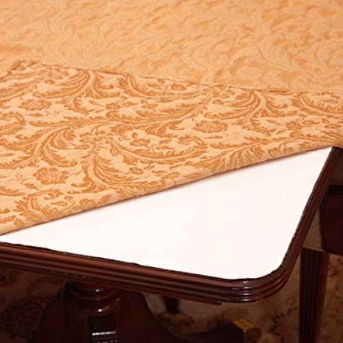 LAMINET - Deluxe Cushioned Heavy-Duty Table Pad Protector for Dining Room Table - 52" x 90" Oblong | Waterproof Vinyl Table Padding Under Tablecloth Cover for Rectangular Square Tables - Image 2