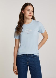 TOMMY HILFIGER Crew Neck Graphic T-Shirt  - Image 1