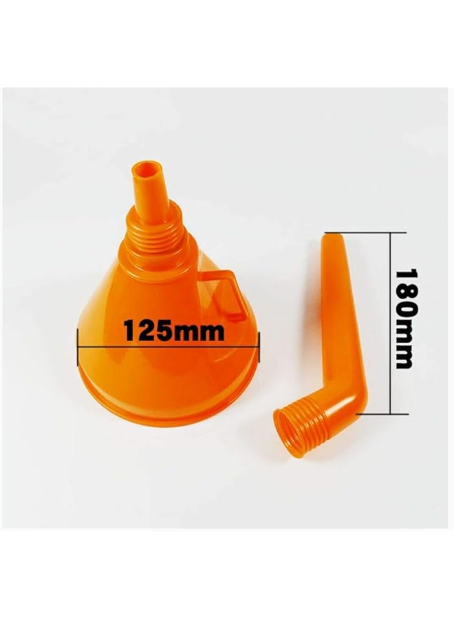 Plastic Gasoline Filling Funnel With Removable Hose Suitable For Automotive Oil, Petrol, Diesel And Household Use. - Image 2
