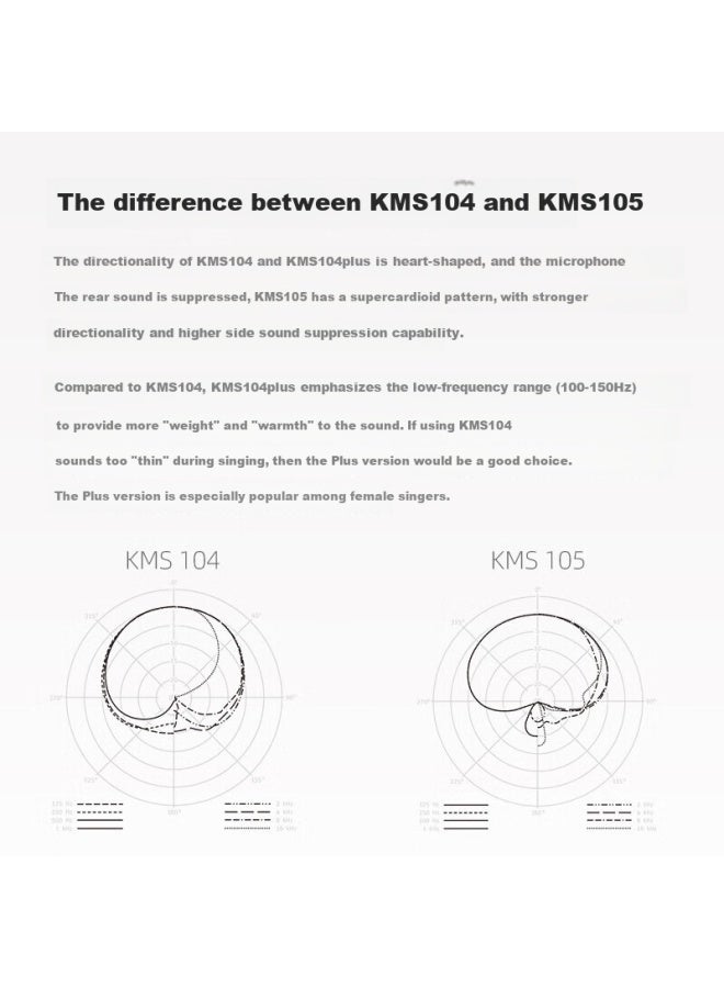 Neumann Kms105 Professional Wired Condenser Handheld Microphone For Live Broadcasting, Singers, Stage Performances, Home Use - Imported From Germany, Super Cardioid Noise Reduction - Image 3
