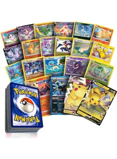 100-Piece Pokemon TAG GX Cards Series Rare Battle Trainer Kids Cards Special Custom Collection Cards