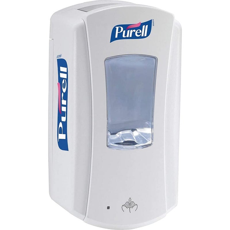 Purell موزع معقم اليدين بدون لمس PURELL LTX-12، أبيض، لملحقات معقم اليدين PURELL LTX-12 سعة 1200 مل (عبوة من 1) - 1920-01 - Image 1